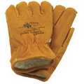 Winter Lined Split Grain Leather Trucker's Work Glove